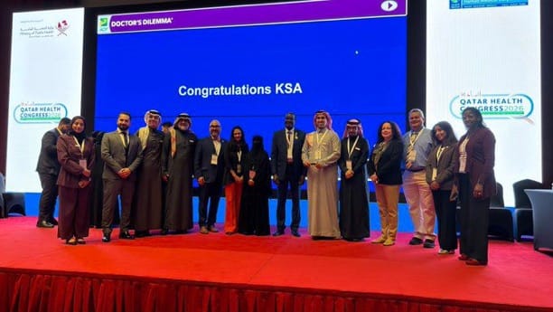 أطباء سعوديون يحققون المركز الأول في مسابقة طبية بمؤتمر صحة قطر 2026