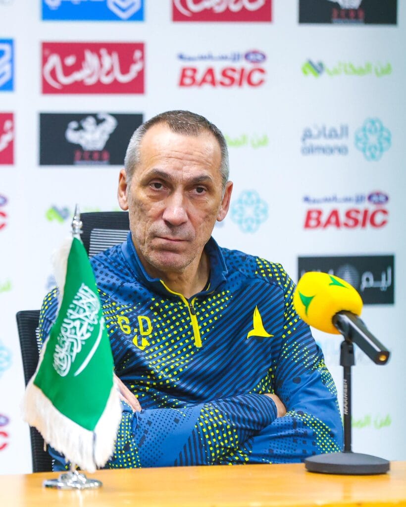 دونيس: مواجهة الحزم مفصلية.. ونبحث عن استعادة الانتصارات بعد 9 مباريات دون فوز