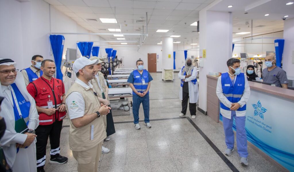 وزير الصحة يقف ميدانيًا على جاهزية المنشآت الصحية بالمشاعر المقدسة خلال موسم حج 1447هـ